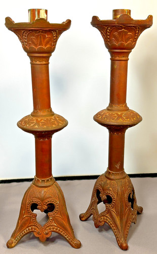 Antique victorian brass gothic - antique,